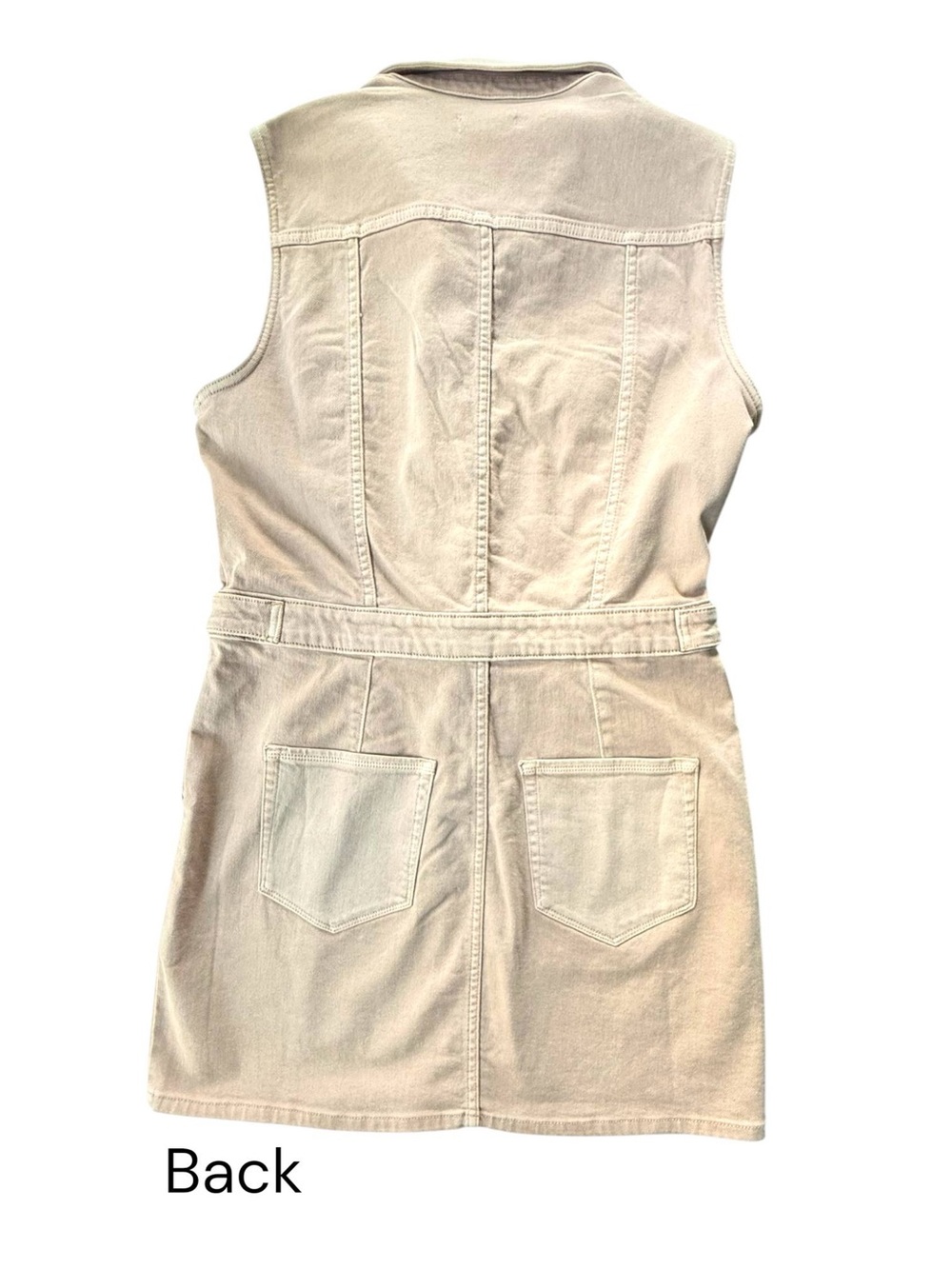 Good American Women Fit For Success Sleeveless Mini Dress Dusty Rose Size L - Picture 11 of 11